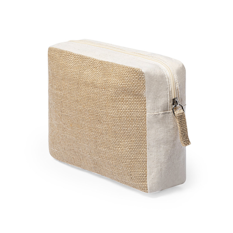 Toilettas af jute - Billede 2